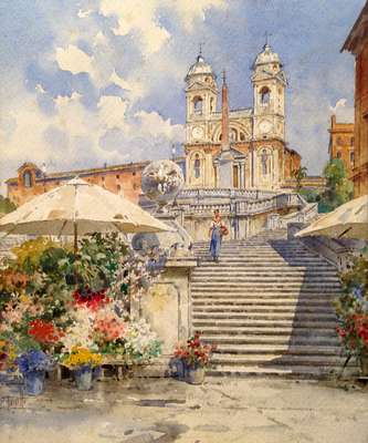 Trinità dei Monti, Rome - Anivitti Filippo